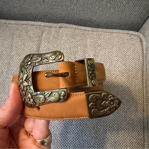 Brighton Accessories - Brighton Tan Leather Belt